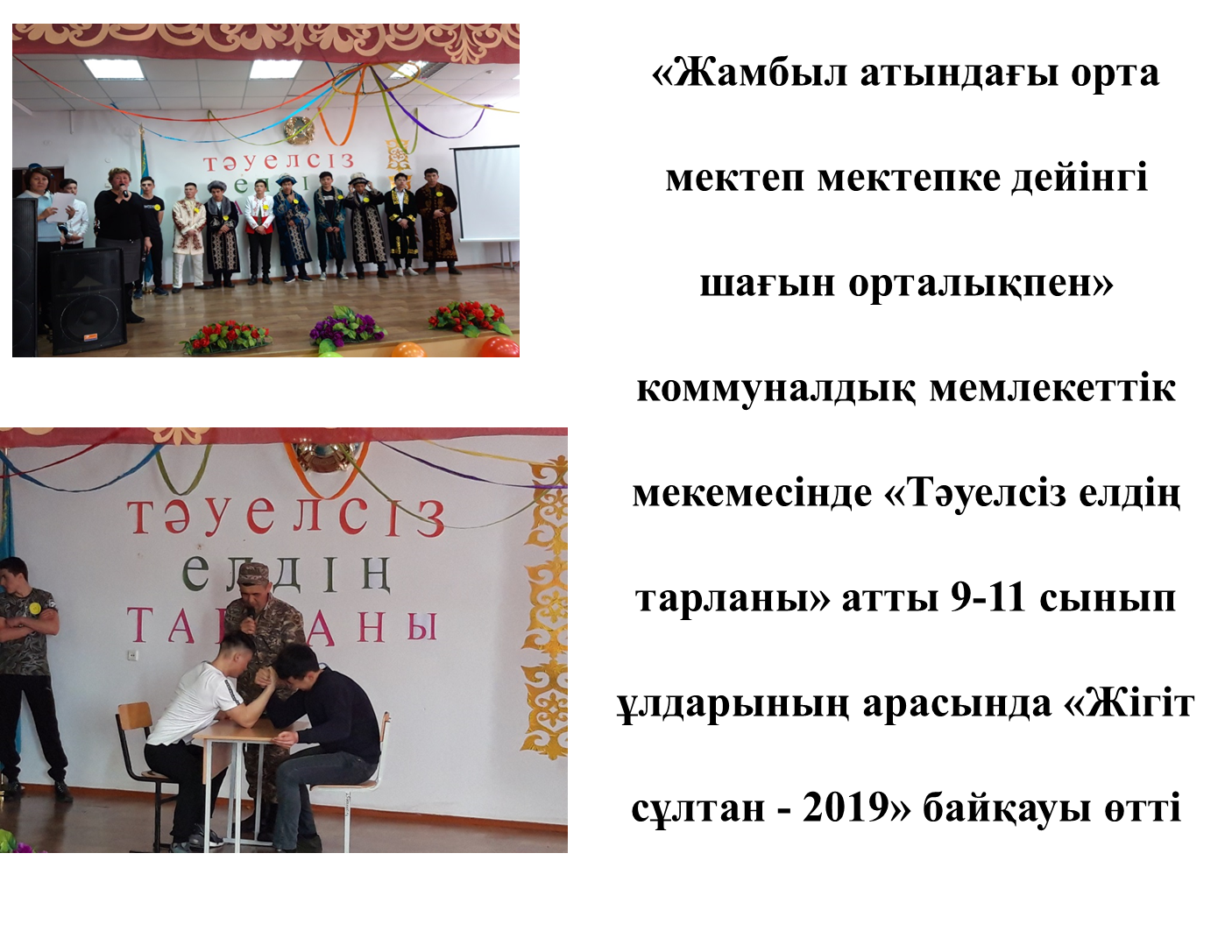 Тәуелсіз елдің тарланы