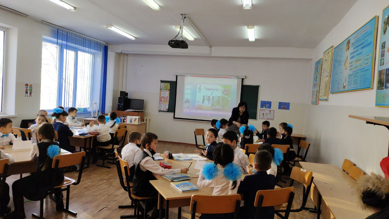 Есилбаева Жазира, 1ә сынып. Ана тілі.  Сабақтың тақырыбы:  Буын