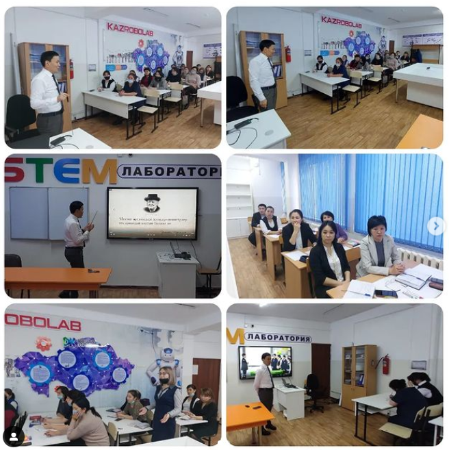 Мектеп директоры Дархан Сатылғанұлы, заманауи білім беру мақсатында мектеп ұжымында білім негізі бастауышта ұранымен, Бастауыш сынып мұғалімдері мен коучинг сессия жұмысын жүргізді. Мақсаты: TEDx – жаңа мүмкіндіктер алаңы!