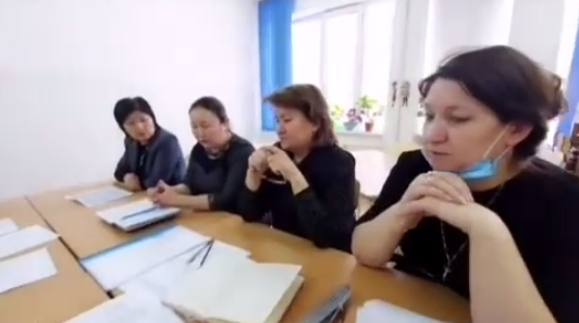 Кезекті зерттеу тобының отырысы, күн тәртібінде: “Lesson Study тәсілі арқылы оқушылардың белсенділігін арттыру”